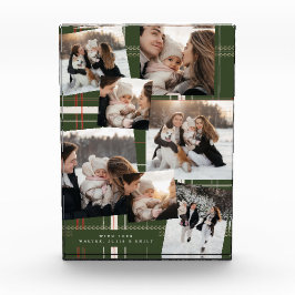 Bloque Para Fotos Navidades verdes tradicionales y acogedores regalo