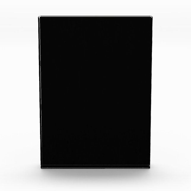 Bloque Para Fotos negro de color (Anverso)