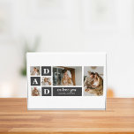 Bloque Para Fotos Negro moderno | Fotografía del Collage | El mejor<br><div class="desc">Una foto de collage es una idea de regalo maravillosa para cualquier padre que ame recordar los buenos tiempos con la familia y amigos. Este tipo de foto muestra una colección de fotografías organizadas y exhibidas creativamente juntas, a menudo en un tema o diseño que refleja la personalidad o los...</div>