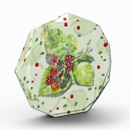 Bloque Para Fotos NegroBerry verde y rojo