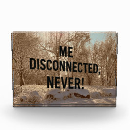 Bloque Para Fotos Never Not Connected — Forest Block