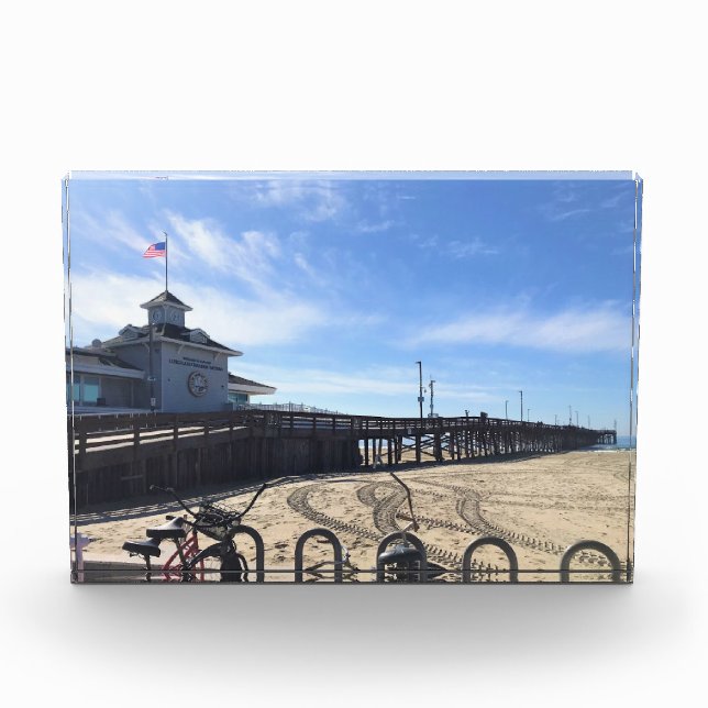 Bloque Para Fotos Newport Pier, Newport Beach, California (Anverso)