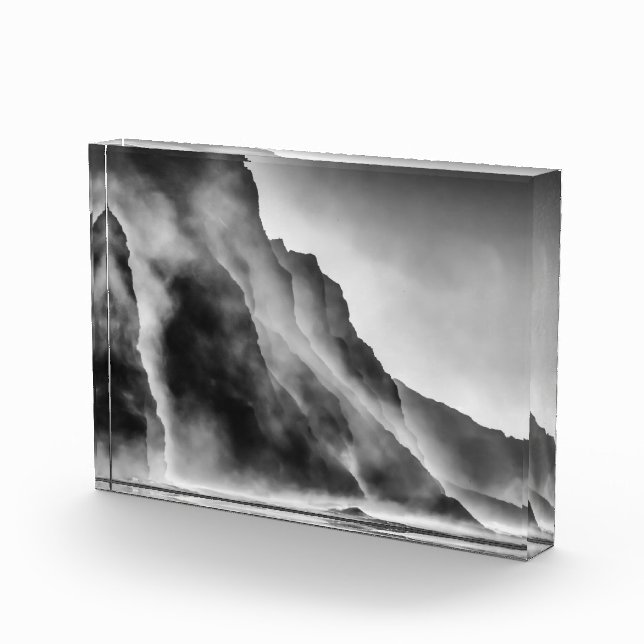 Bloque Para Fotos Niebla sobre las rocas (Derecha)