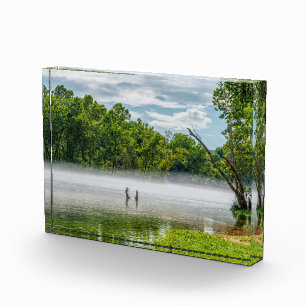 Bloque Para Fotos Niebla veraniega del lago Taneycomo