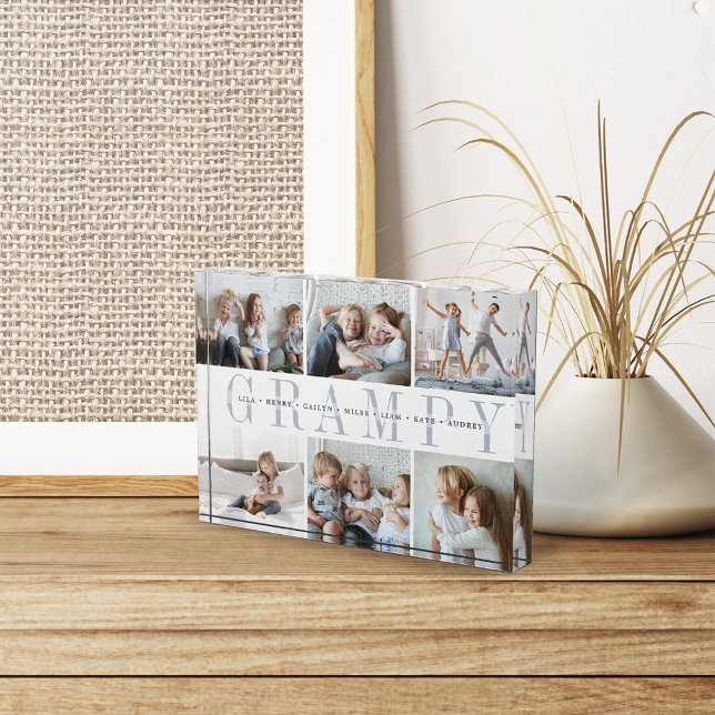Bloque Para Fotos Nietos personalizados Grampy (Subido por el creador)