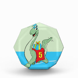 Bloque Para Fotos Niño, 5 años de dinosaurio