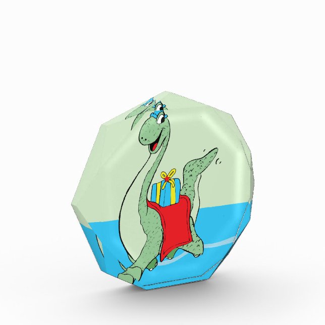 Bloque Para Fotos Niño, dinosaurio de cumpleaños (Izquierda)