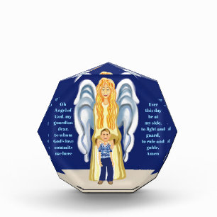 Bloque Para Fotos Niños guardian angel prayer