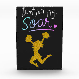 Bloque Para Fotos ¡No vueles, Soar! Chicas Cheerled