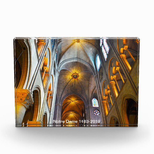 Bloque Para Fotos Notre Dame (1163-2019) (Anverso)