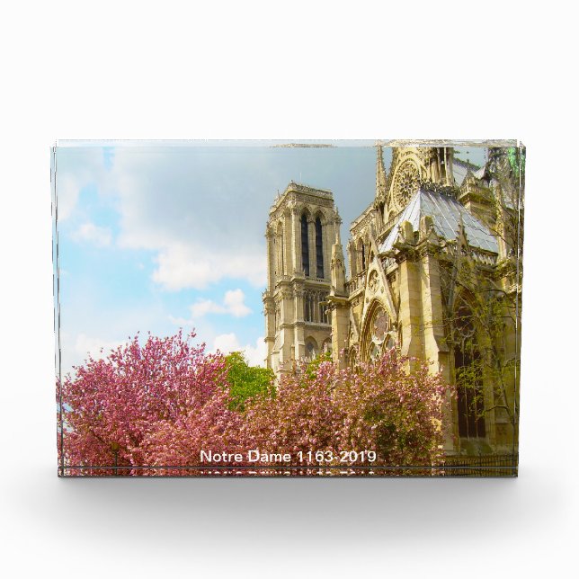 Bloque Para Fotos Notre Dame (1163-2019) (Anverso)
