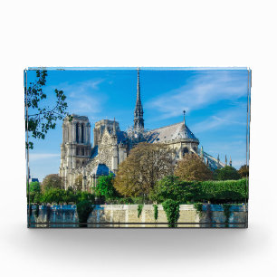 Bloque Para Fotos Notre Dame de París en Francia