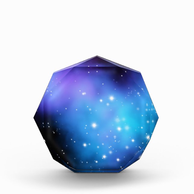 Bloque Para Fotos Nubes espaciales Galaxy Starlight (Anverso)