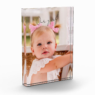 Bloque Para Fotos Nuestro hijo Chica