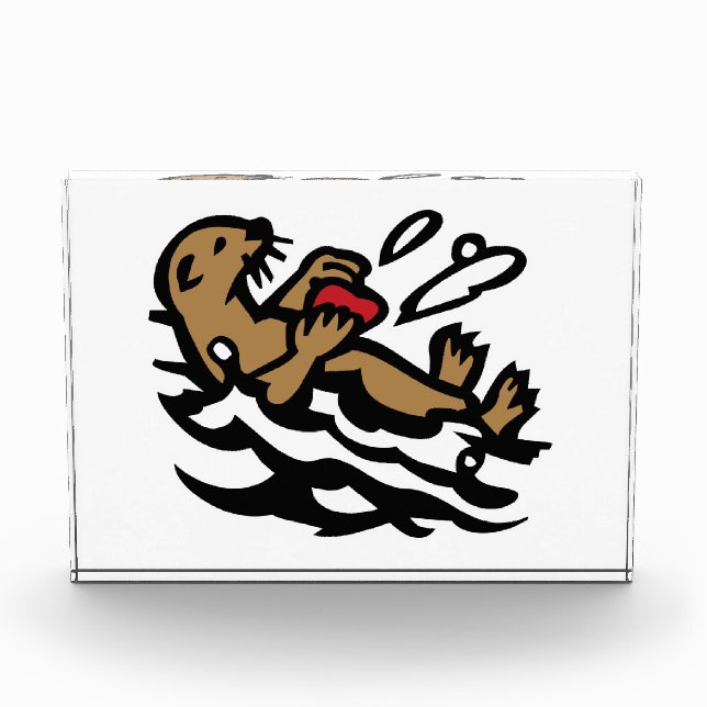 Bloque Para Fotos Nutria marina (Anverso)