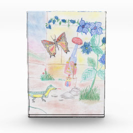 Bloque Para Fotos Obra de arte de niños personalizados, juguete de d