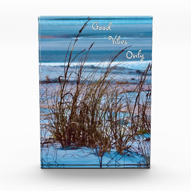 Bloque Para Fotos Ocean Sand Dunes Glass (Anverso)