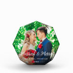 Bloque Para Fotos Octagon, Boda elegante de fotografía casada y con<br><div class="desc">Elegante guión casado y Boda de fotos Octagon</div>