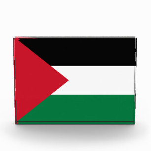 Bloque Para Fotos oficialmente bandera del Estado de Palestina