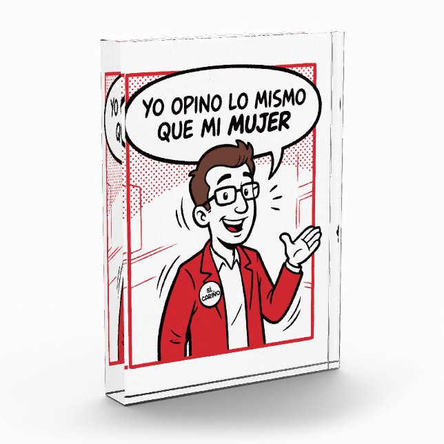 Bloque Para Fotos Opino lo mismo (Izquierda)