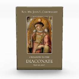 BLOQUE PARA FOTOS ORDINACIÓN DIACONATE DEACON ST. STEPHEN