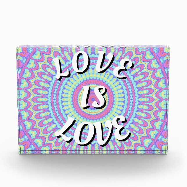 Bloque Para Fotos Orgullo Amor Es Amor  (Anverso)