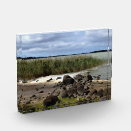 Bloque Para Fotos Orillas Tranquilas del Lago Bolac