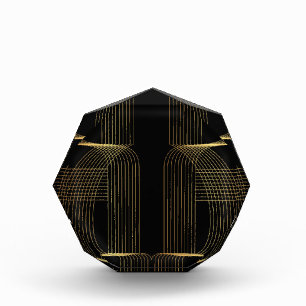 Bloque Para Fotos Oro, negro, elegante, fresco, único y moderno arte