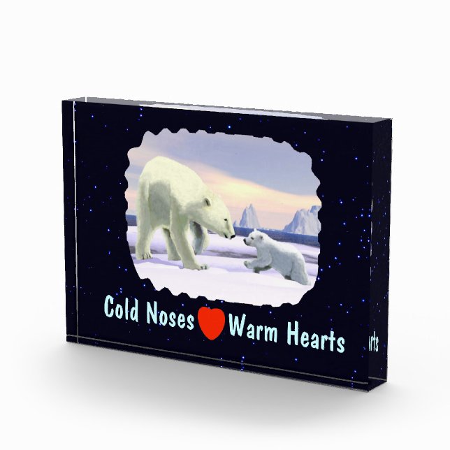 Bloque Para Fotos Oso Polar - Mama Nose Best (Derecha)
