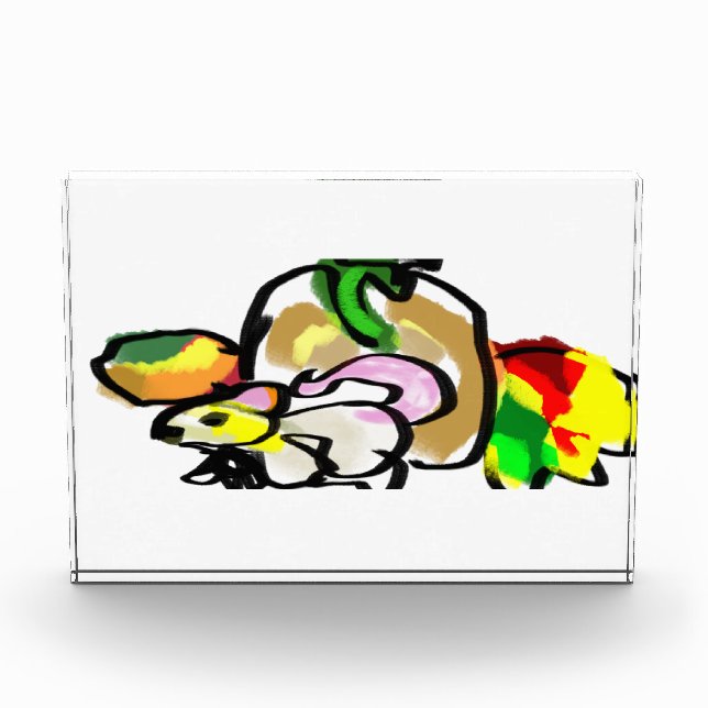 Bloque Para Fotos Otoño del ratón (Anverso)