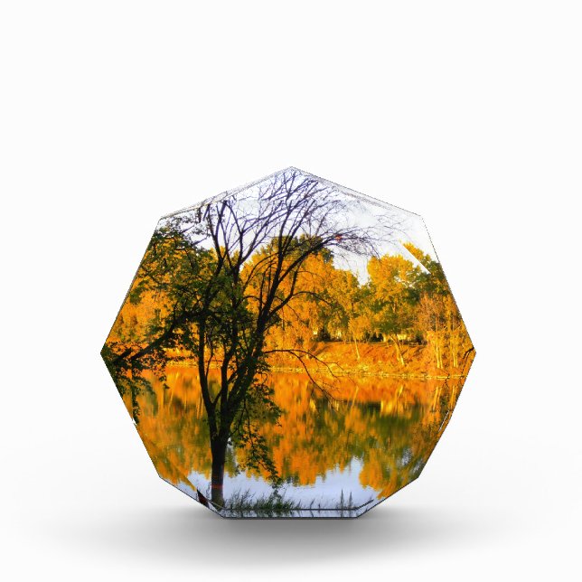 Bloque Para Fotos Otoño en Winnipeg (Anverso)
