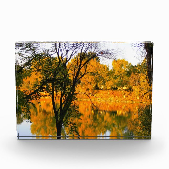 Bloque Para Fotos Otoño en Winnipeg (Anverso)