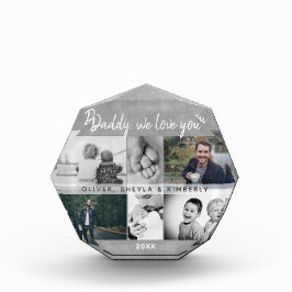 Bloque Para Fotos Padre con hijos y familia Padre Día 6