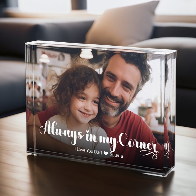 Bloque Para Fotos Padre Padre Siempre En Mi Esquina Horizontal (Subido por el creador)