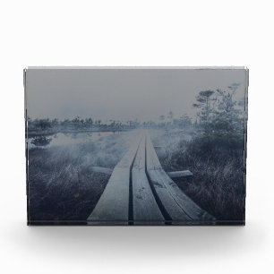 Bloque Para Fotos Paisaje de oscilación de niebla