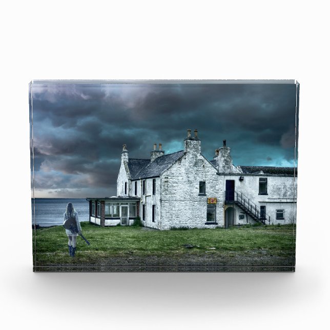 Bloque Para Fotos Paisaje de Sea House (Anverso)