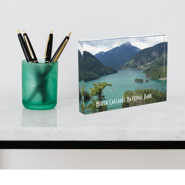 Bloque Para Fotos Paisaje del Parque Nacional de Cascades del Norte (In Situ)