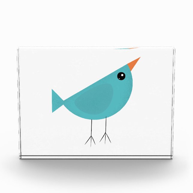 Bloque Para Fotos Pajarito  (Anverso)