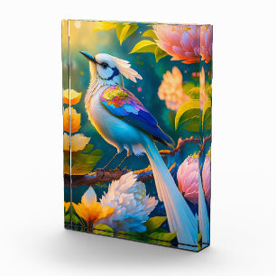 Bloque Para Fotos Pájaro arcoiris de Jay Fantasy