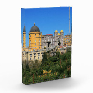 Bloque Para Fotos Palacio de Sintra de cuento de hadas, en Portugal