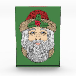 Bloque Para Fotos Papá Noel Navidad