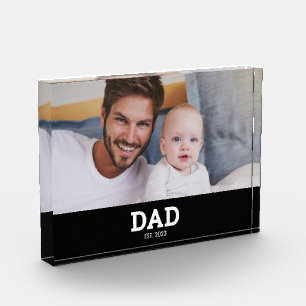 Bloque Para Fotos Papá personalizado establecido moderno