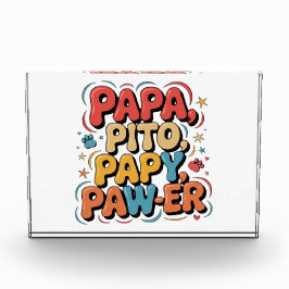 Bloque Para Fotos Papa Pito Pappy Pawer