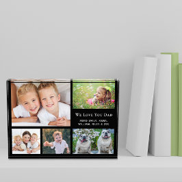 Bloque Para Fotos Papá Te Ama Negro