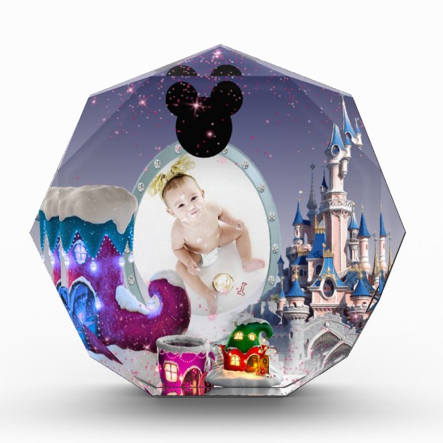 Bloque para fotos para personalizar de navidad (Anverso)