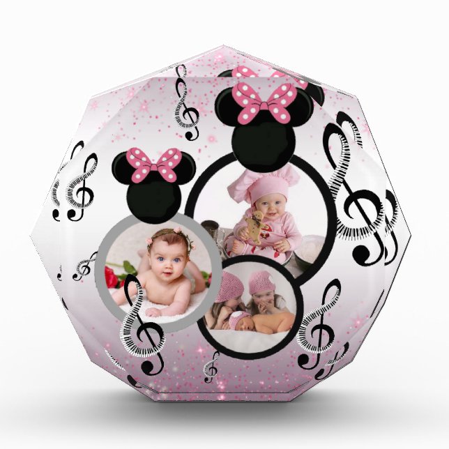 Bloque para fotos para personalizar de niños (Anverso)