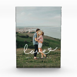 Bloque Para Fotos Pareja de guión caprichoso y lindo amor