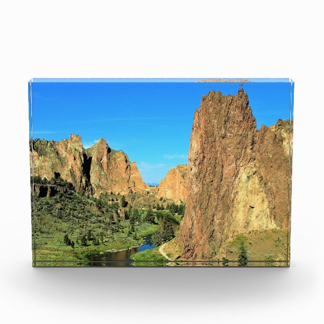 Bloque Para Fotos Parque estatal Smith Rock, OR (Anverso)