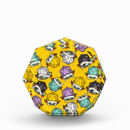 Bloque Para Fotos Patrón de juego de dados D20