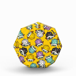 Bloque Para Fotos Patrón de juego de dados D20